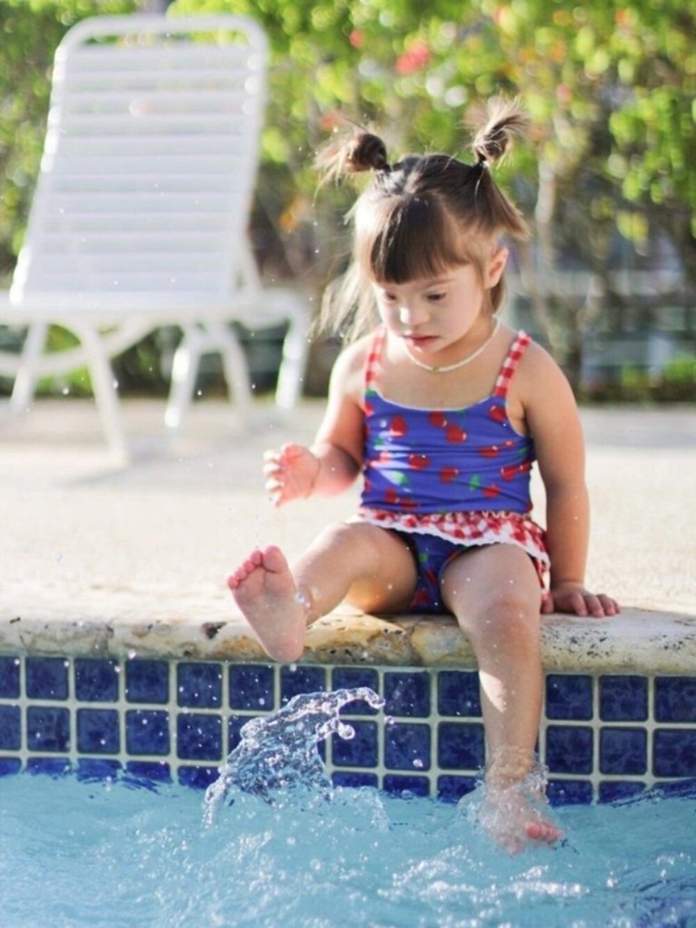 Bright Cherries Tankini Set